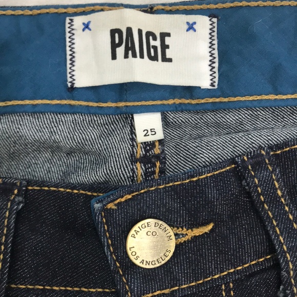 BNWOT PAIGE Skyline Skinny Carson Jeans - Picture 6 of 7